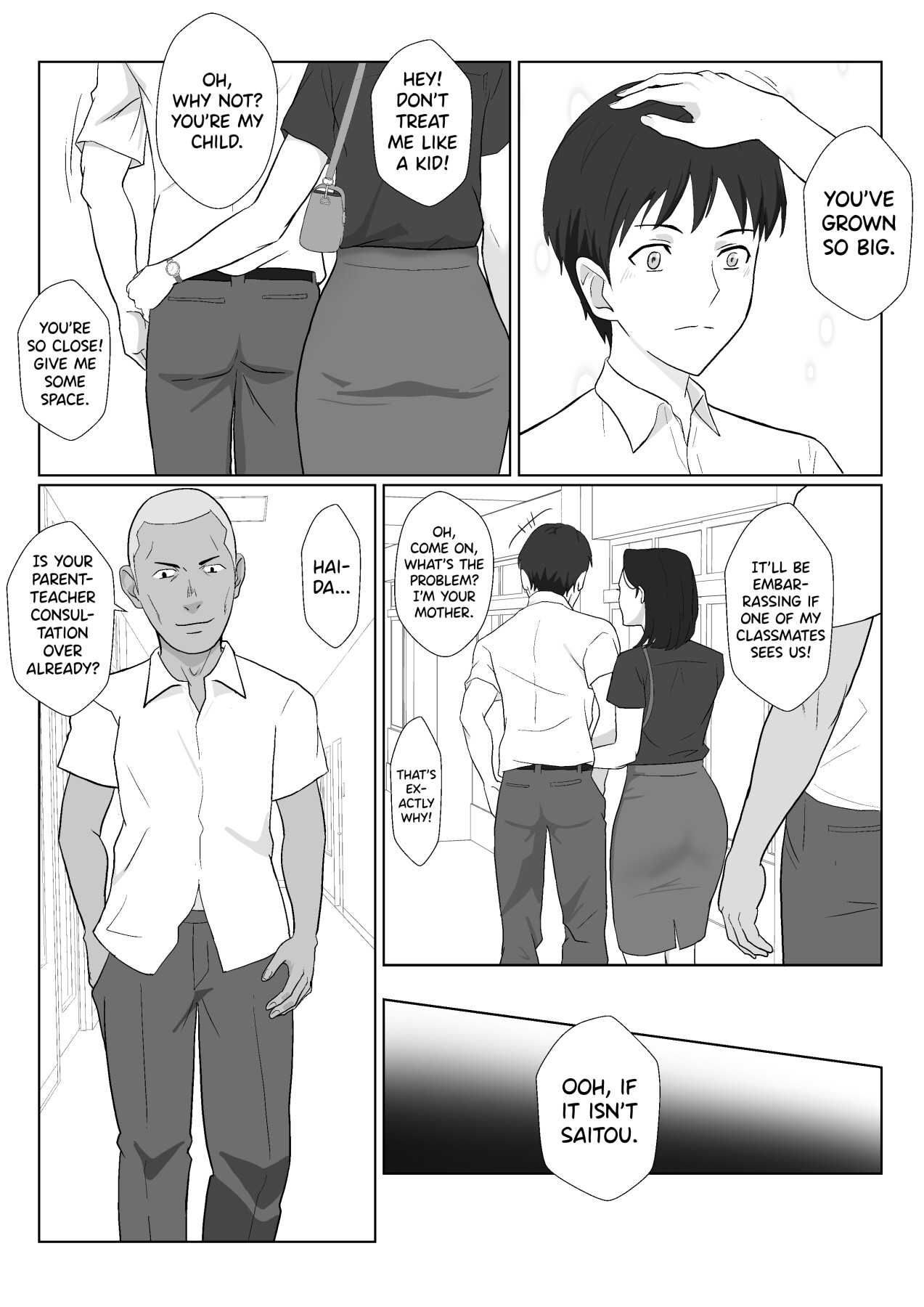 Hentai Manga Comic-An extra time when a career woman's mother was seduced by a delinquent-Read-6